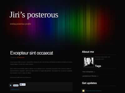 The Best Free to use Posterous Themes posterous theme 06 The Best Free to use Posterous Themes