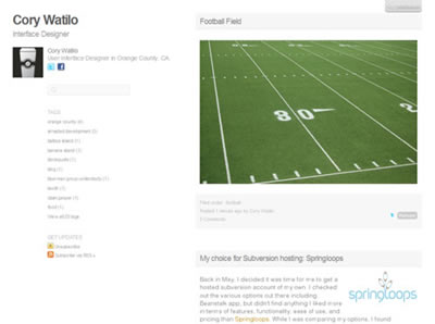 The Best Free to use Posterous Themes posterous theme 07 The Best Free to use Posterous Themes