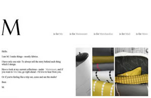 Letter M Flash Website