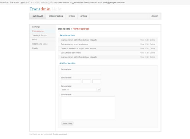 Transdmin Light