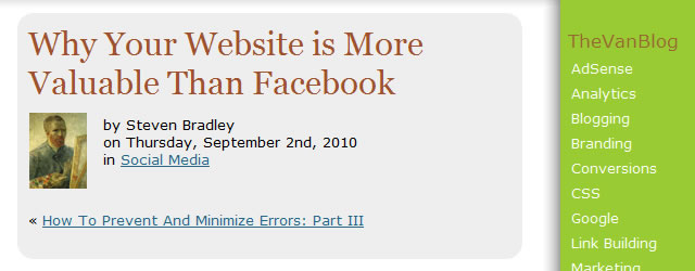 Why Your Website is More Valuable Than Facebook