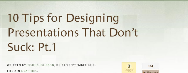 10 Tips for Designing Presentations That Don’t Suck