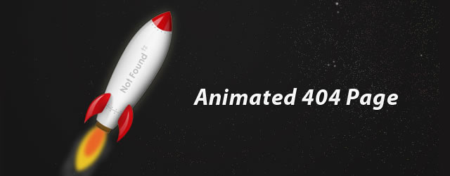 Creating an Animated 404 Page