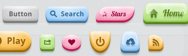 BonBon Buttons - Sweet CSS3 buttons