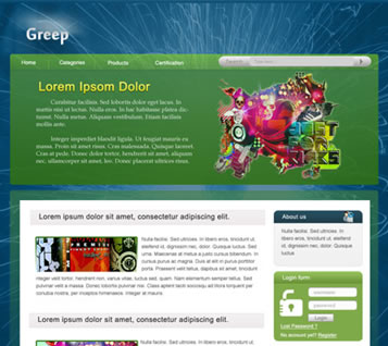 Joomla or Drupal Layout