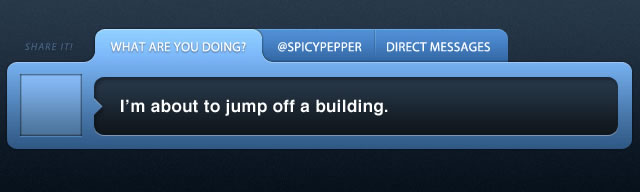 Twitter Box User Interface Design