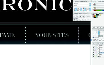 Recreate Tabloid Style Headers
