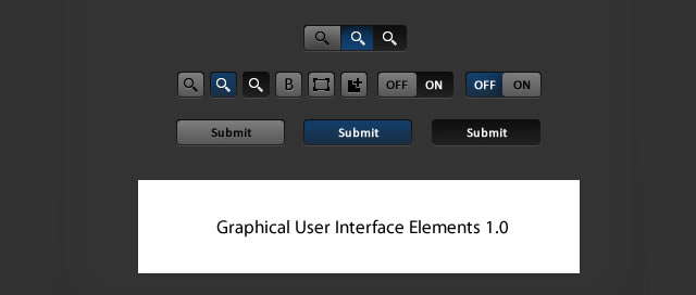 Small GUI Pack (.ai, .psd & .png)