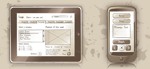 Squetch - Wireframing Toolkit for Illustrator (.ai)