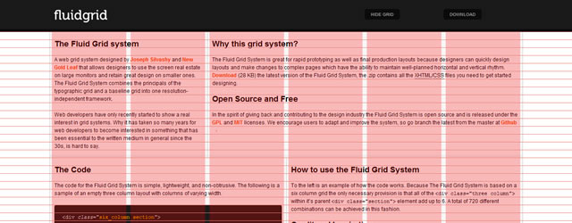 Fluid Grid System