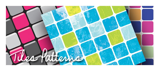 Tiles Pattern - 3 Patterns (.ai & .jpg)