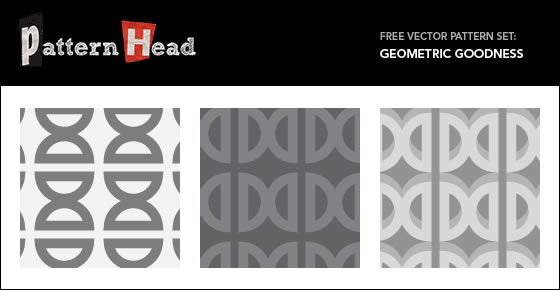 Geometric Goodness - 3 Patterns (.eps & .png)