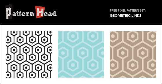 Geometric Links - 3 Patterns (.eps & .png)