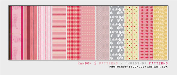 Random 2 - 15 Patterns (.psd)