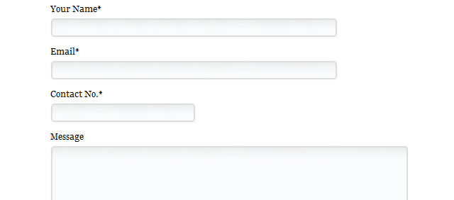 Pure CSS Web Form