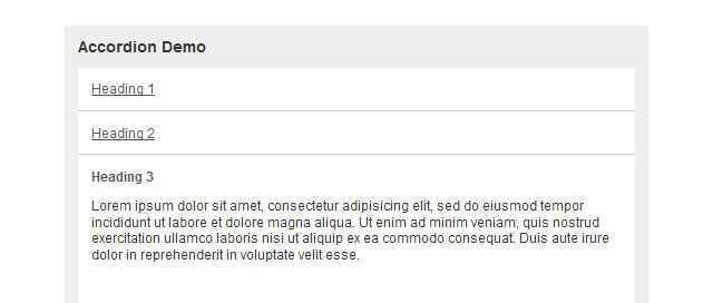 Accordion Using Only CSS