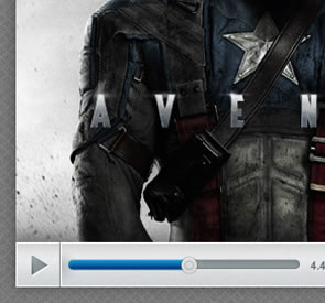 Video Player PSD