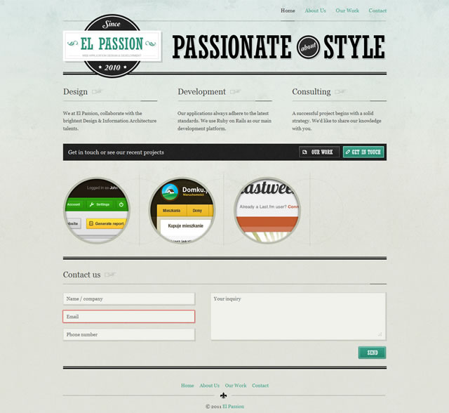 design1254 07 Heti webdesign inspiráció #9