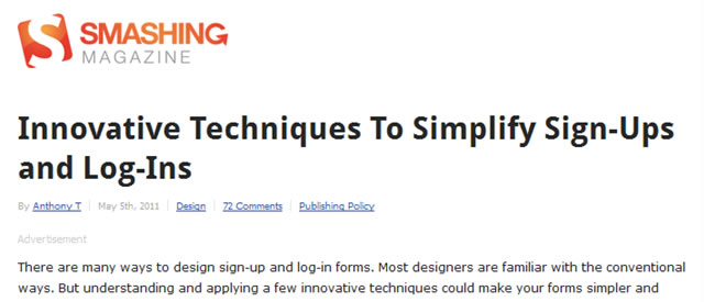 Innovative Techniques To Simplify Sign-Ups and Log-Ins