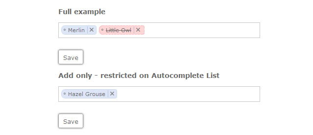 jQuery Plugin tagedit - Tageditor