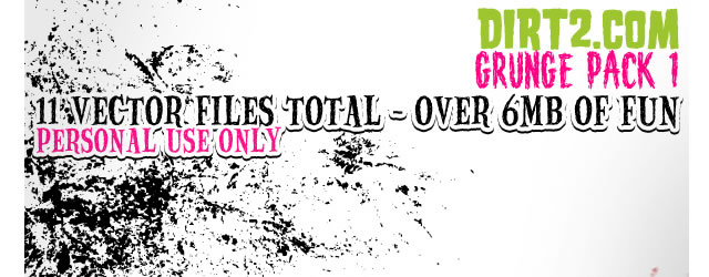 11 Vector Grunge Textures
