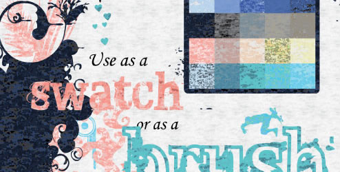 25 Free Vector Grunge Patterns