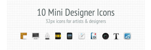 Mini Designer Icon Set