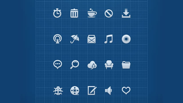 Monochromatic Iconset