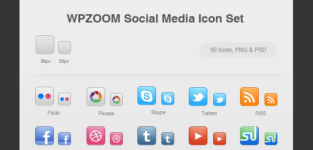Social Media by WPZOOM