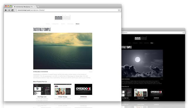 mmminimal - Free WordPress Theme