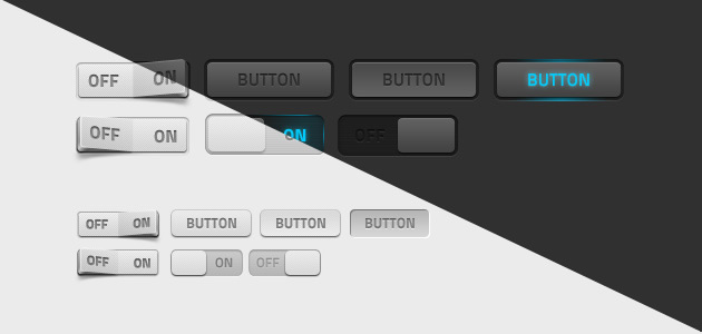 Web Elements PSD