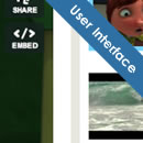 User Interface Case Study of Flash Video Players