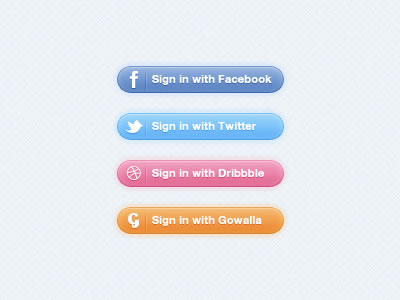 Sign in Buttons