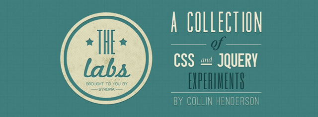 The Labs - A Collection of CSS & jQuery Experiments