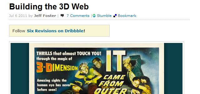 Building the 3D Web