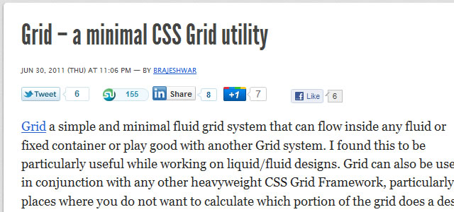 Grid - A Minimal CSS Grid Utility