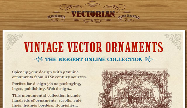 Vectorian Free Pack (85 Vector Ornaments & 30 Border Brushes)
