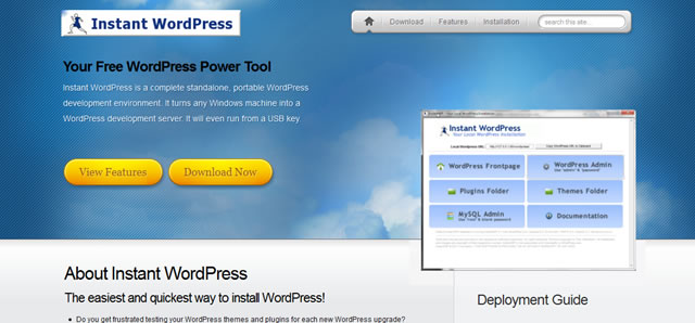 Instant WordPress