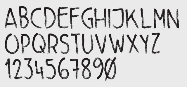 Free Font - Little Brush