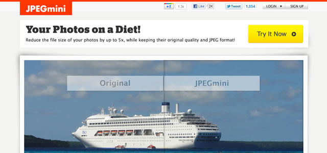 JPEGmini - Your Photos on a Diet!