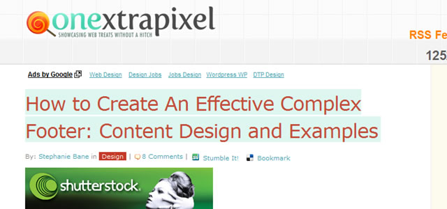 How to Create An Effective Complex Footer: Content Design and Examples