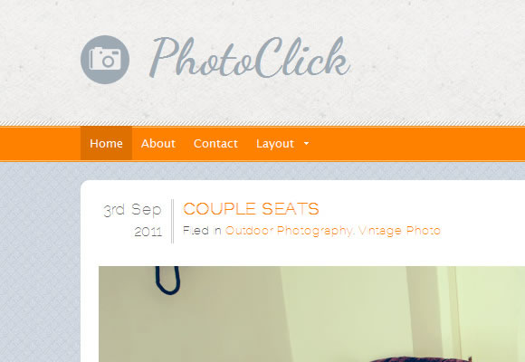 PhotoClick Theme - Freemium WordPress Themes