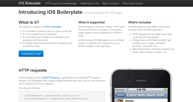 iOS Boilerplate - A base template for iOS apps