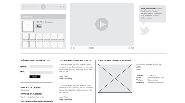 Free Illustrator Wireframe Elements
