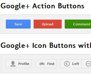 Google+ Styled UI Buttons