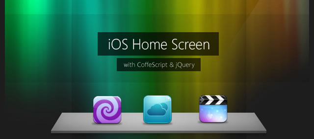 Creating an iOS-like Home Screen with CoffeeScript