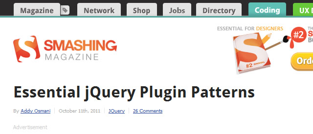 Essential jQuery Plugin Patterns