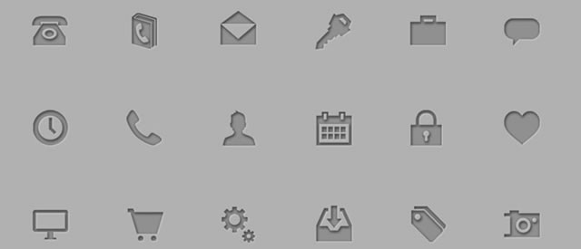 Free Letter Press Icons