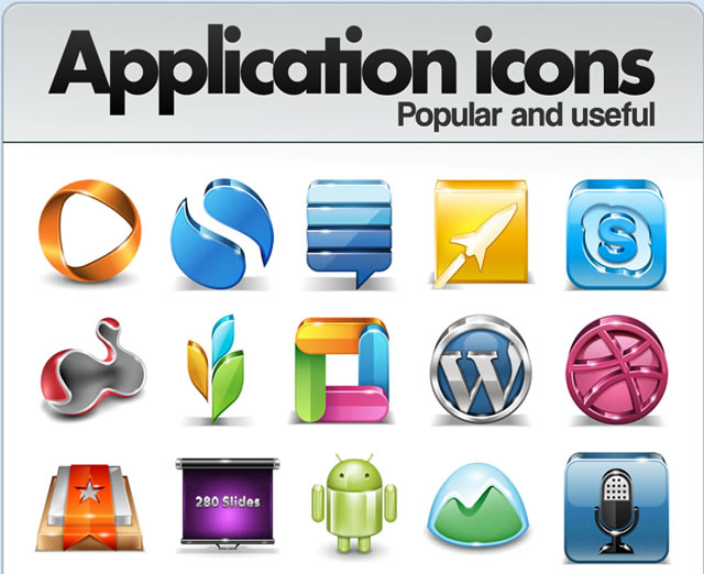 Application Icon Set