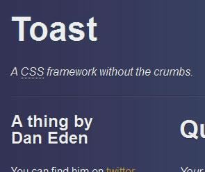 Toast Framework